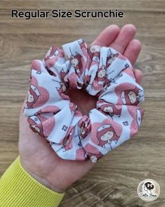 Regular Size Nurse Scrunchie Gift for NHS Care Givers Extra Fluffy Hair Bun - Picture 1 of 8