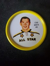 1962-63 Shirriff Metal Hockey Coin Stan Mikita #46   All Star