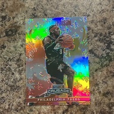 2013-14 Panini Crusade Crusade Red Prizm /349 Allen Iverson #102 HOF