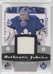 2010-11 SP Game Used Edition Authentic Fabrics Jean-Sebastien Giguere #AF-JG
