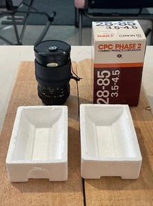 CPC Phase 2 28-85mm CCT 3.5-4.5 Auto Zoom Lens Canon FD mount 8113 No. 612461 - Picture 1 of 14