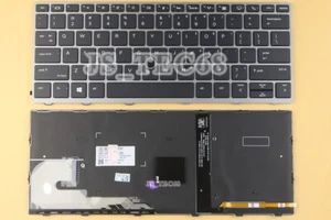 New for HP EliteBook 830 G5 830 G6 836 G5 Series Keyboard US Backlit - Picture 1 of 2