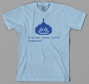 Dragon Quest Warrior Slime Shirt rpg final fantasy square enix game 80s nintendo - Picture 1 of 7