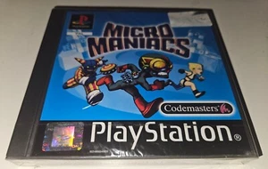 MICRO MANIACS SONY PS1 NUEVO PRECINTADO NEU NEW SEALED PAL RAR RARE SEE PICS - Imagen 1 de 9