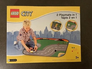 LEGO City 2 Playmats in 1 Police And Fire Rescue Play Mats New in Box 28” x 25” - Picture 1 of 7