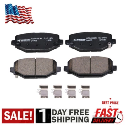 Pastillas de freno traseras de cerámica para Chrysler Town & Country Dodge Grand Caravan Journey Foto 1 de 4