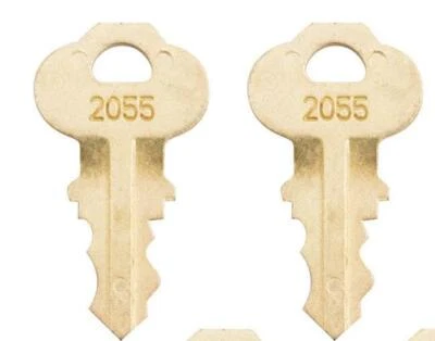 2X Bradley 2055 Dispenser Keys - Image 1 of 2