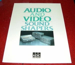 Folleto modeladores de sonido de audio y video ADC (8 PÁGINAS) - Imagen 1 de 1