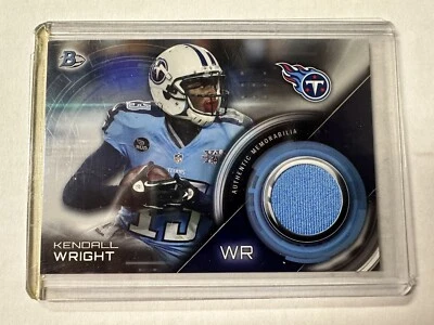 Kendall Wright 2015 Bowman Relics #BR-KW Titans - Image 1 of 2