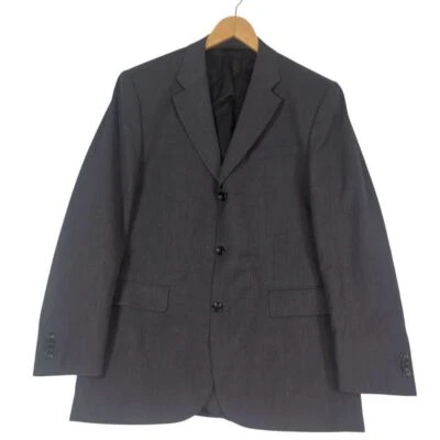 Banana Republic Blazer мужской 42R регулярный серый шерсти спортивное пальто 3 пуговицы платье - Изображение 1 из 4