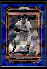 2023 Panini Prizm Blue Ice Prizm Johnny Pesky #231 ST1