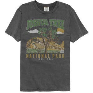 United States Joshua Tree Cactus Desert National Parks Est 1936 Men's T Shirt - Picture 1 of 5