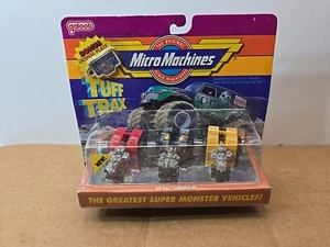 NEW MICRO MACHINES 7414 TUFF TRAX COLLECTION #4 Monster Tractor Pull - Picture 1 of 10