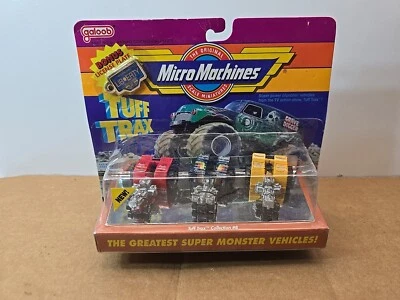 NEW MICRO MACHINES 7414 TUFF TRAX COLLECTION #4 Monster Tractor Pull - Image 1 of 4