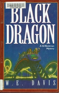 Black Dragon A Gil Beckman Mystery 1997 WE Davis Large Print - Picture 1 of 2