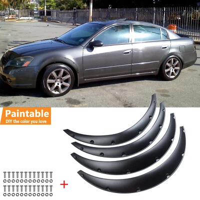 For Nissan Altima 4PCS Fender Flares Wide Body Kit Wheel Arches Protector Cover Foto 1 de 4