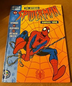 The Official Spider-Man Annual 1998 Marvel UK U.K. Hardcover HC - Picture 1 of 7