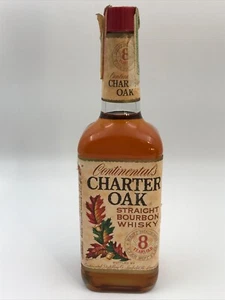 WHISKY CONTINENTALS CHARTER OAK 8 YEARS OLD KENTUCKY STRAIGHT BOURBON 86 PROOF - Foto 1 di 7