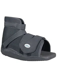 DARCO SLIMLINE CAST BOOT Shoe Black Square Toe Extra Small Post-Op Medical Boot - Picture 1 of 2