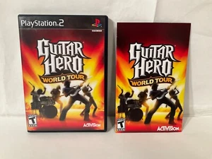 *Case & Manual Only* Guitar Hero World Tour PS2 Playstation 2 Instructions *OEM* - Picture 1 of 5
