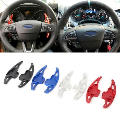Steering Wheel Shift Paddle Shifter Extension For Ford Focus Escape Kuga 2017 + - Image 1 of 4