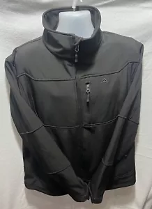 Snozu mens jacket, fleece lined , Large, Color Black, Inside Pockets - Picture 1 of 13