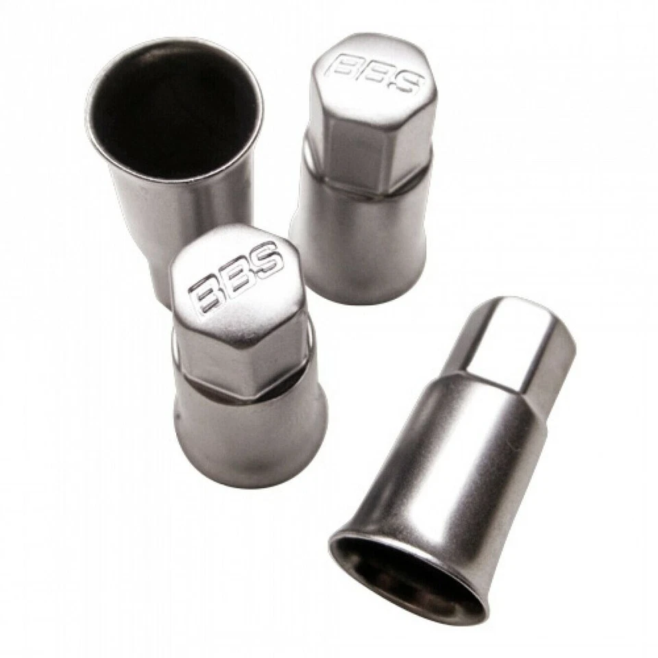 ✅Juego de tapas de válvula de neumático BBS Motorsport gris VW BMW AUDI PORSCHE ENVÍO GRATUITO ✅ Foto 1 de 1