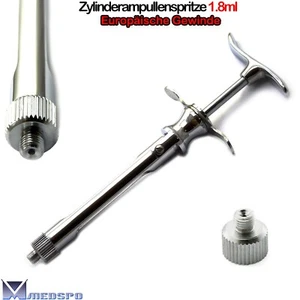 Zylinderampullenspritze 1.8ml Zahnanesthesia Spritze Injektion Dental Syringe CE - Bild 1 von 5