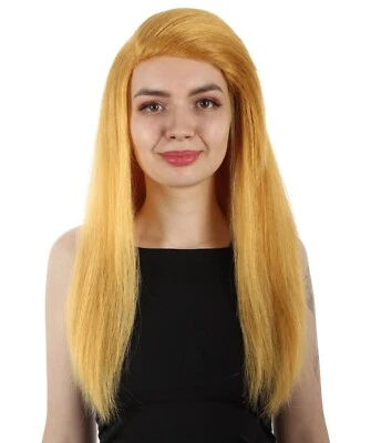 Peluca de fantasía larga recta para mujer, colecciones de varios colores, HW-6682A Foto 1 de 4