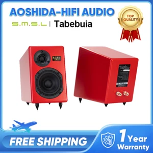SMSL Tabebuia 10th Anniversary HIFI Speaker Wind Suzuki Wavecor Woofer Speaker - Picture 1 of 28