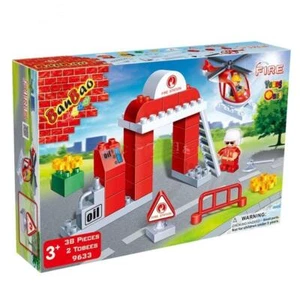 Feuerwehr Station von BanBao 9633  Konstruktionsspielzeug ab 3+ [Spielzeug] - Bild 1 von 1