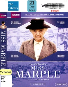 Agatha Christie on DVD; 3rd one FREE! Miss Marple, Tommy Tuppence ex-library PBS - Picture 1 of 78