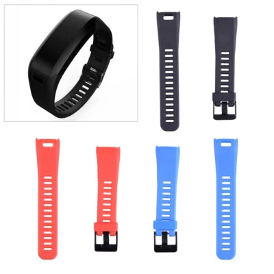 DE Sport Silikon Armband Uhrenarmband Für Garmin Vivosmart HR Uhr Strap og - Bild 1 von 3