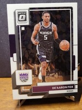 2022-23 Panini Donruss Optic Basketball De'Aaron Fox #130 Sacramento Kings