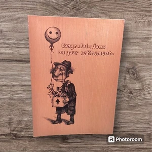 Congrats Retirement Him Her Friend Funny Greeting Card Coworker Man Woman - Picture 1 of 2