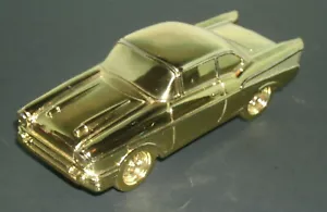 1/43 Maßstab 1957 Chevy Bel Air Coupé 4,5 Zoll Basis Kunststoff Miniatur Autodekoration - Bild 1 von 6