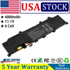 Battery C31-X402 For Asus VivoBook S300C S300CA S300E S400 S400C S400CA Notebook - Picture 1 of 7