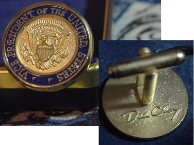 Par de gemelos nuevos vicepresidencial dick cheney diecast - Imagen 1 de 4