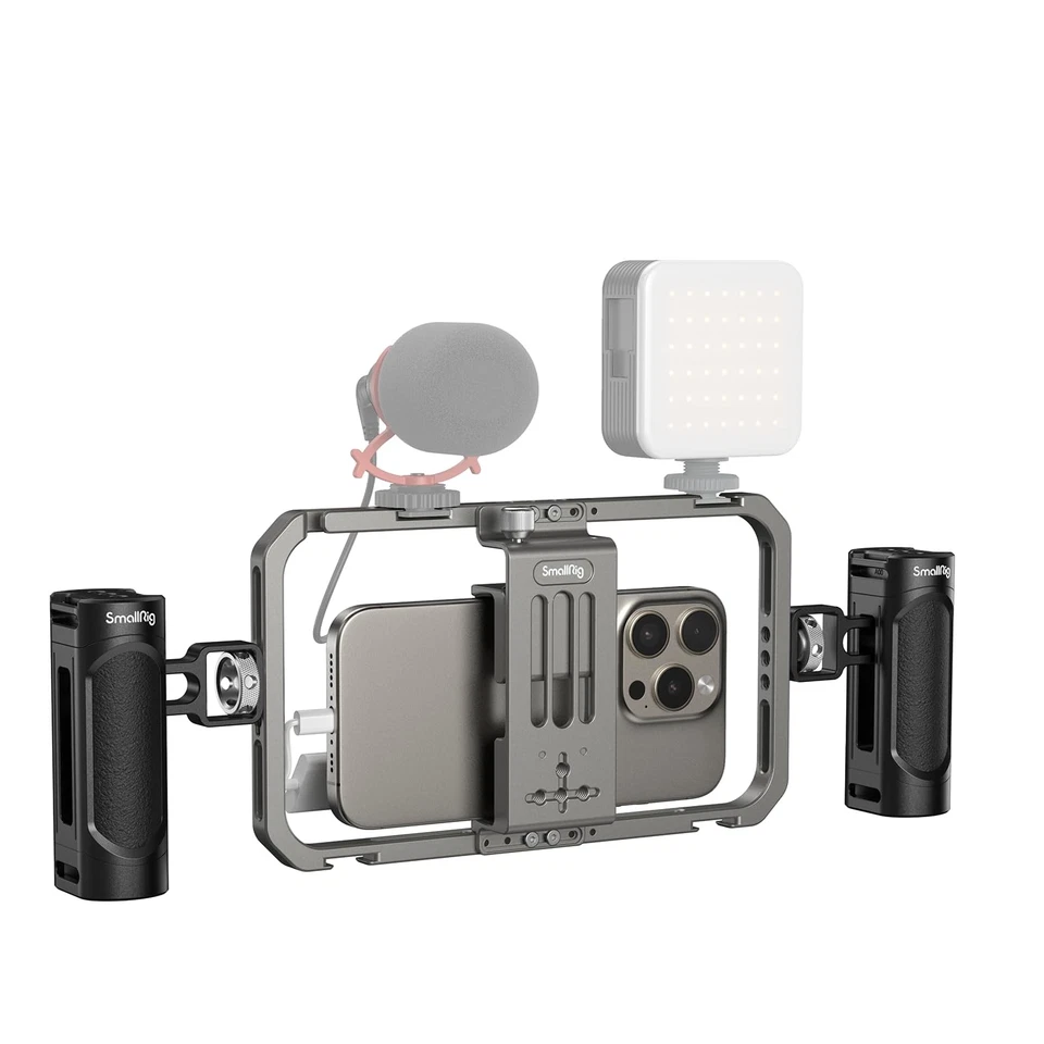 SmallRig Universal Phone Cage, Smartphone Video Rig Kit with Handles, Handhel... - Image 1 of 4