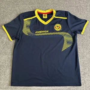 CLUB AMERICA Away 2014 Trikot Aurimoda Shirt VINTAGE Mexico Navy Blau XL - Bild 1 von 10
