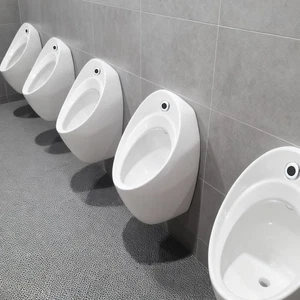 Integrated Induction Urinal Men's Wall Mount Urinal Urine Automatic Sensor Flush - Picture 1 of 15