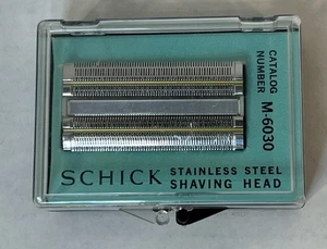 Vintage SCHICK Klinge N-6030 Edelstahl Scherkopf - Bild 1 von 4