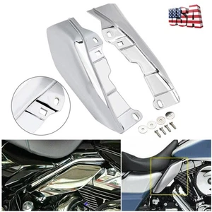 Chrome Mid Frame Air Deflector for Harley Davidson Touring Electra Glide Street - Picture 1 of 9