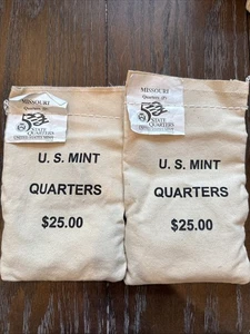 200 X 2003 Missouri D State Quarters MINT Bag $25 In Sealed Bag Uncirculated - Picture 1 of 1