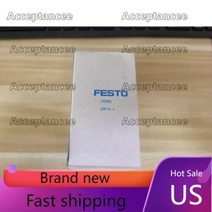 US FREE TAX New Festo LRP-1/4-4 159501 Precision pressure regulator - Picture 1 of 6