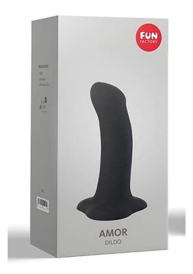Amor Silicone Dildo - Black - Image 1 of 4