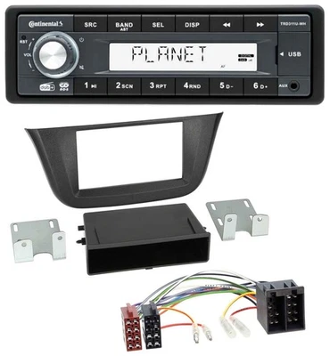 Continental MP3 AUX USB DAB 1DIN Autoradio für Iveco Daily (ab 2014) - Bild 1 von 4