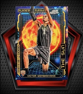 Victor Wembanyama RC *The Sun* 2023-24 Topps Cosmic Planetary Pursuit #PPS-9 NBA - Picture 1 of 3