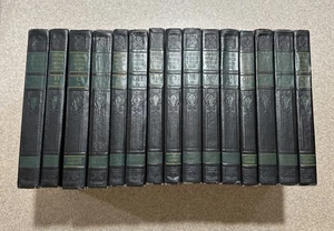 Vintage Compton's Pictured Encyclopedia Complete 15 Volume 1939 Hardcover Books - Bild 1 von 10