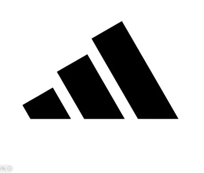 AVERY set of 2 Adidas logo Vinyl Decal stickers for Tumblers Cars Laptops Phones etc